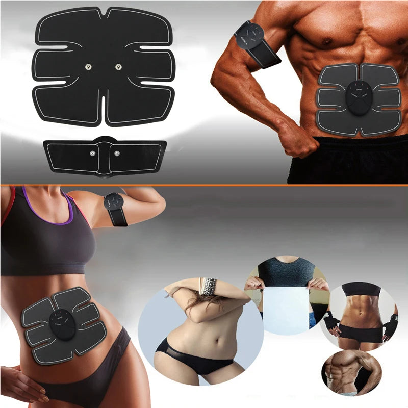Electric Wireless Muscle Stimulator, Ems, Buttocks, Hips, Trainer, Abdomen, ABS, Stimulator, Fitness, Body Slimming Massager